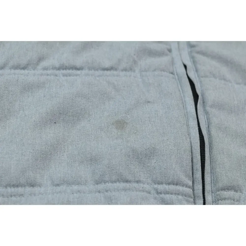 Travis Mathew Interlude Puffer Golf Jacket Mens XL Gray Long Sleeve Full-Zip